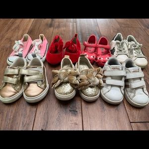 Toddler girls size 6 shoe lot